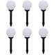 VidaXL Tuinpadlampen 6 st met grondpin LED 20 cm