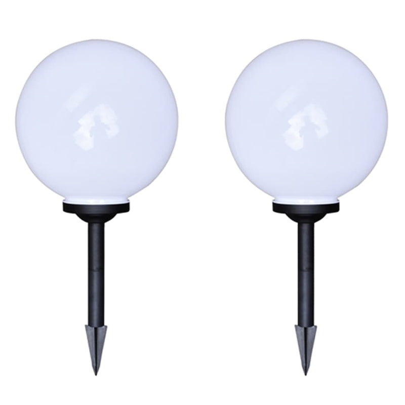 Load image into Gallery viewer, Vidaxl tuinpadlampen 4 st met grondpin led 30 cm
