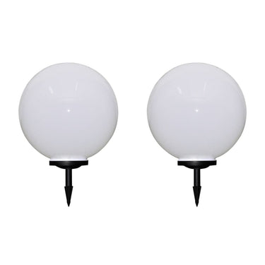 Vidaxl tuinpadlampen 2 st met grondpin led 50 cm