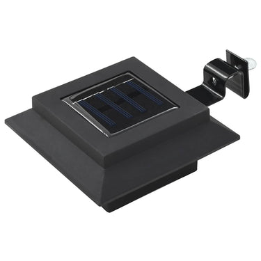 Vidaxl solarlampen 12 st led vierkant 12 cm zwart