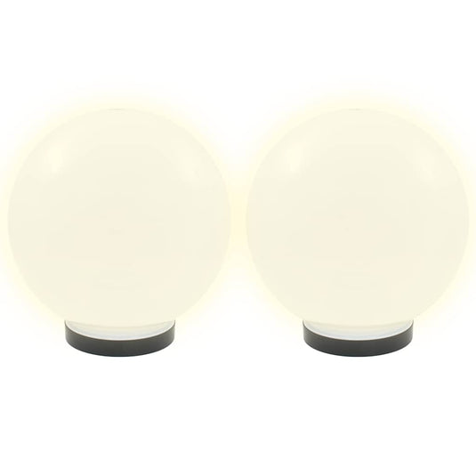 VidaXL LED-bollampen 4 st rond 25 cm PMMA