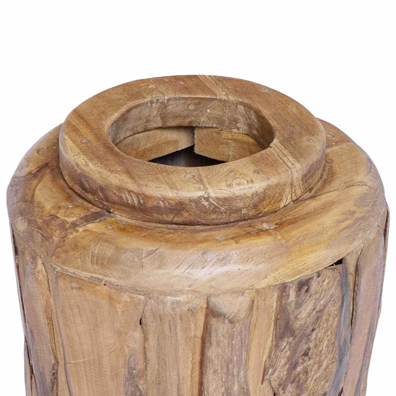 Load image into Gallery viewer, Vidaxl decoratievaas 40x80 cm massief teakhout
