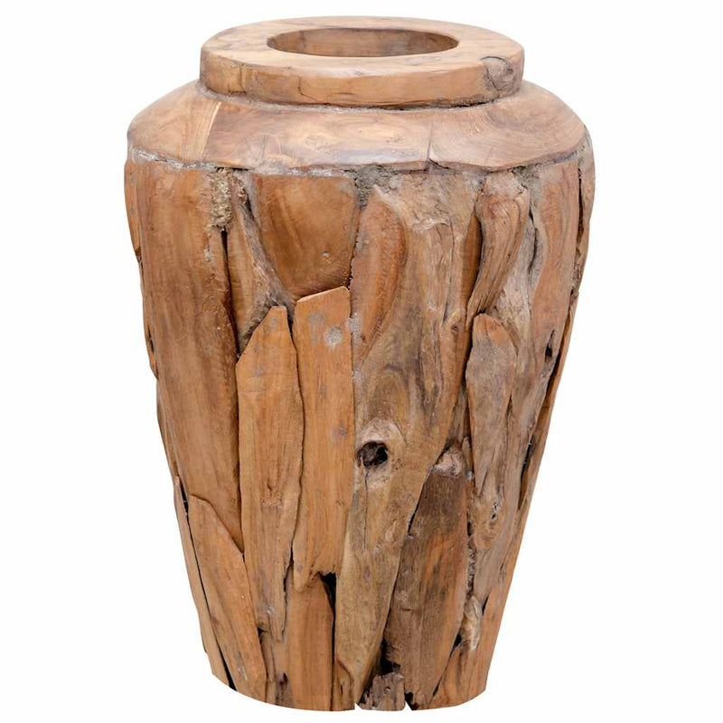 Load image into Gallery viewer, Vidaxl decoratievaas 40x60 cm massief teakhout
