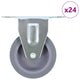 Vidaxl 24 st wielen vast 75 mm