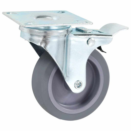 Vidaxl 8 st zwenkwielen 75 mm