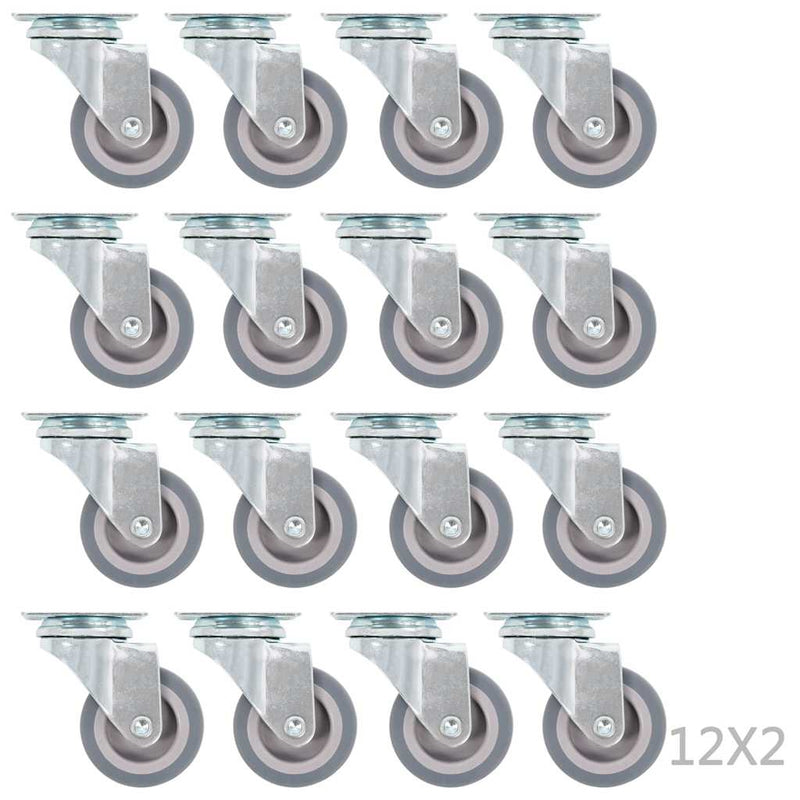 Load image into Gallery viewer, Vidaxl 96 st zwenkwielen 50 mm
