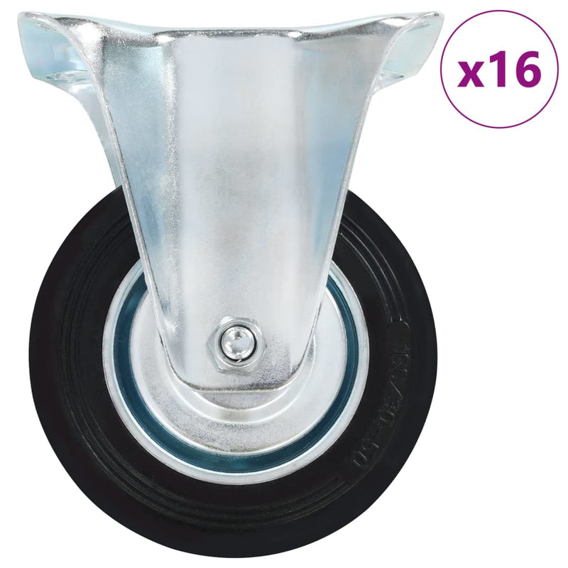 Load image into Gallery viewer, Vidaxl 16 st wielen vast 100 mm
