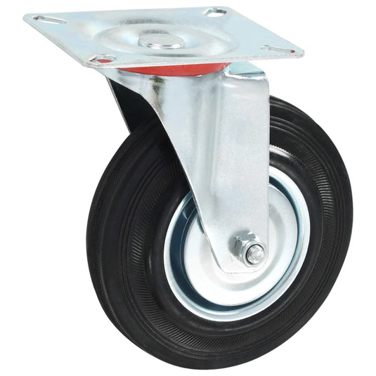 Vidaxl 12 st zwenkwielen 125 mm