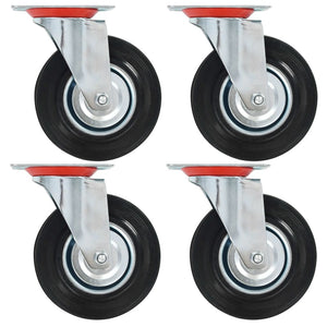 Vidaxl 16 st zwenkwielen 125 mm