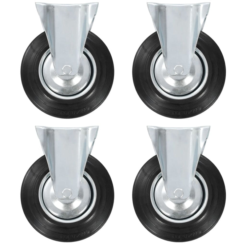 Load image into Gallery viewer, VidaXL 12 st Wielen vast 200 mm
