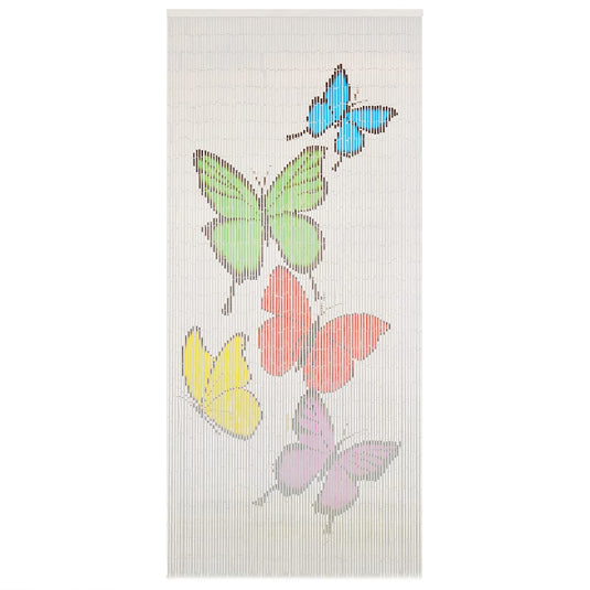 Vidaxl vliegengordijn 90x200 cm bamboe