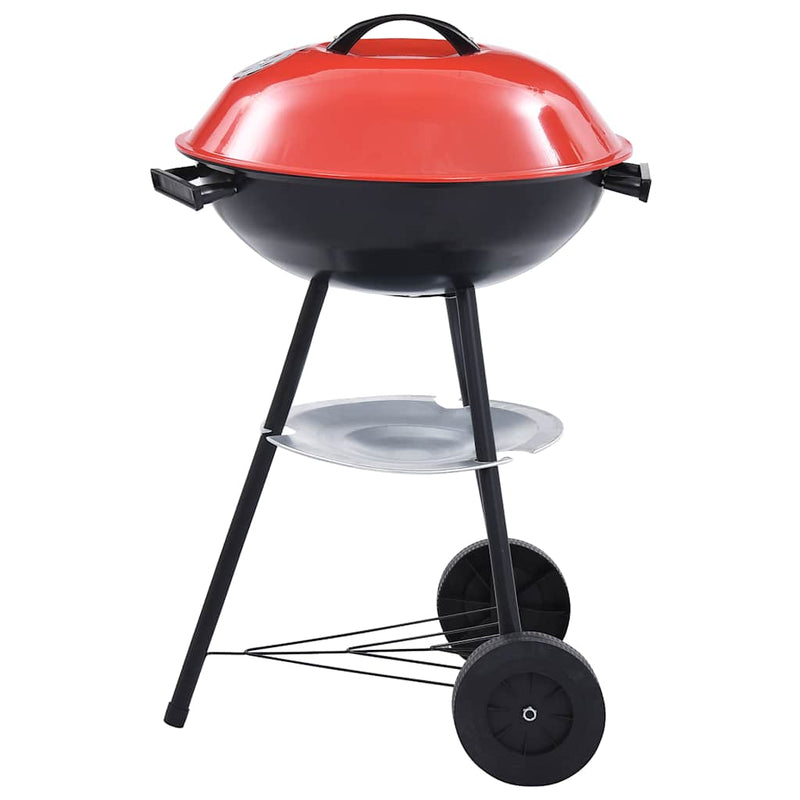 Load image into Gallery viewer, Vidaxl kogelbarbecue houtskool met wieltjes xxl 44 cm
