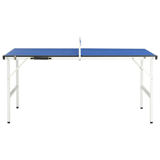 Vidaxl tafeltennistafel 152x76x66 cm met net 152x76x66 cm blauw
