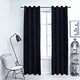 Vidaxl gordijn verduisterend met ringen 2 st 140x245 cm fluweel zwart