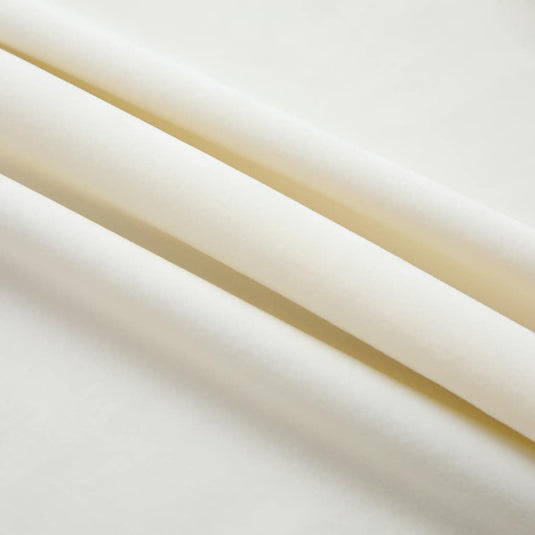 Vidaxl gordijnen verduisterend 2 st met haken 140x245 cm fluweel crème