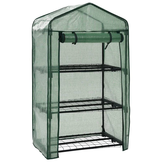 Vidaxl minikas 3-laags 69x49x125 cm