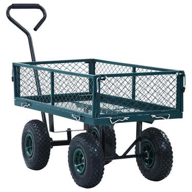 Vidaxl tuinwagen 250 kg groen