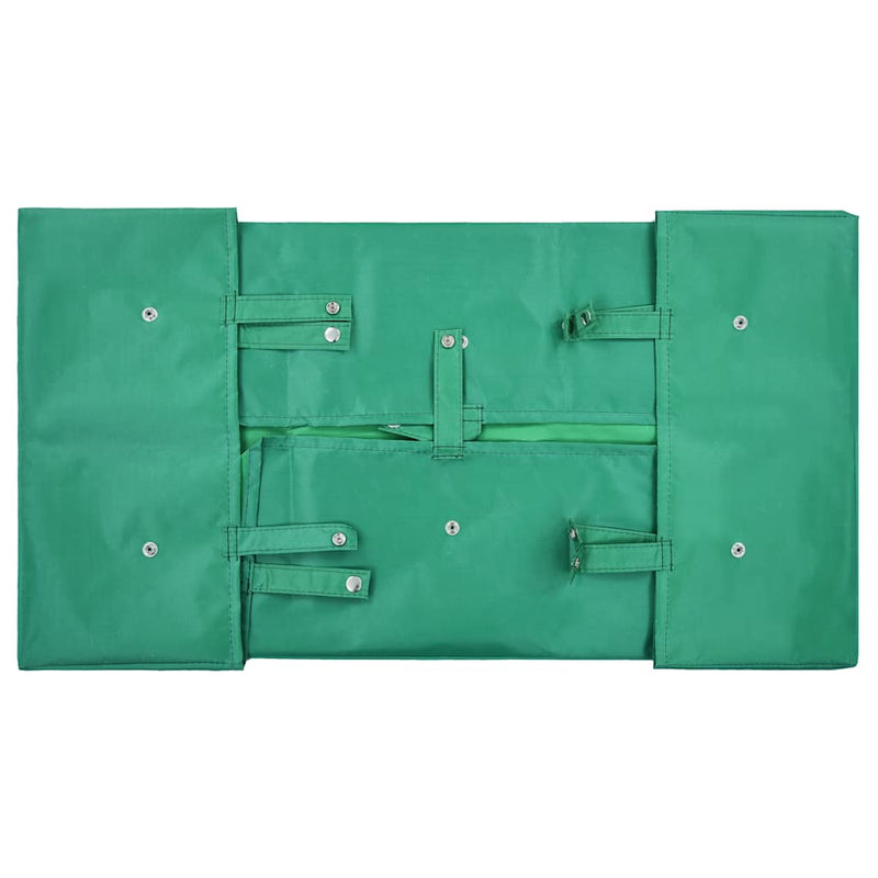 Load image into Gallery viewer, Vidaxl tuinwagenvoering stof groen
