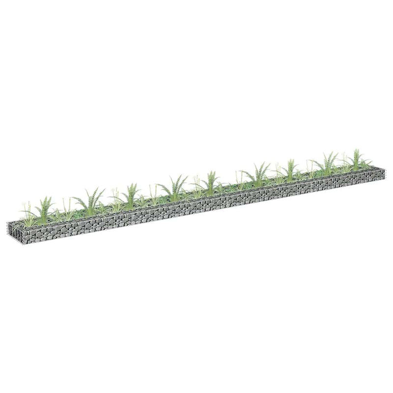 Load image into Gallery viewer, Vidaxl gabion plantenbak verhoogd 360x30x10 cm gegalvaniseerd staal
