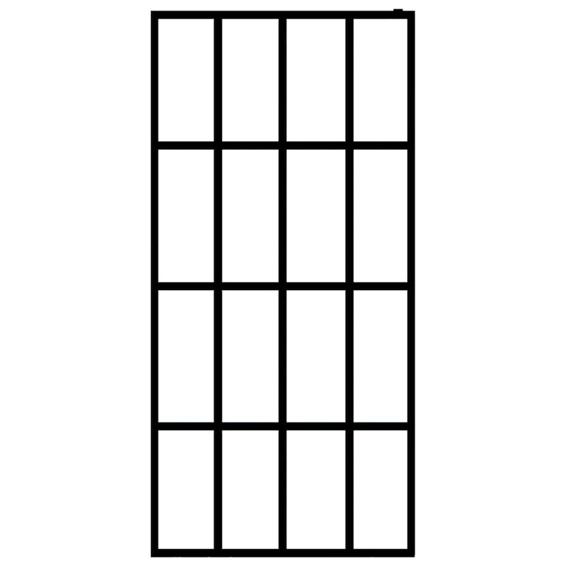 Load image into Gallery viewer, Vidaxl inloopdouchewand 80x195 cm transparant gehard glas
