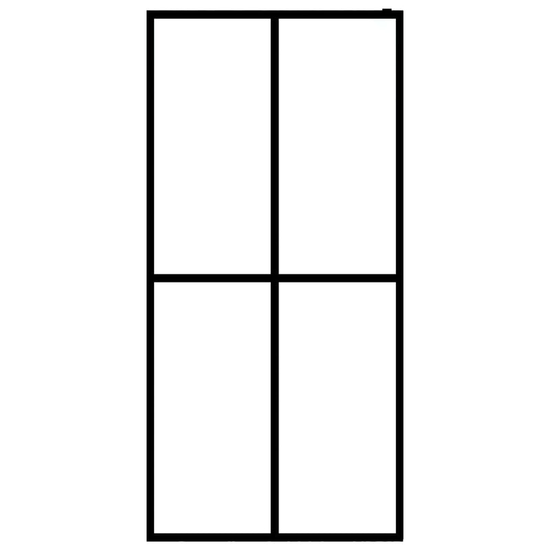 Load image into Gallery viewer, Vidaxl inloopdouchewand 90x195 cm mat gehard glas
