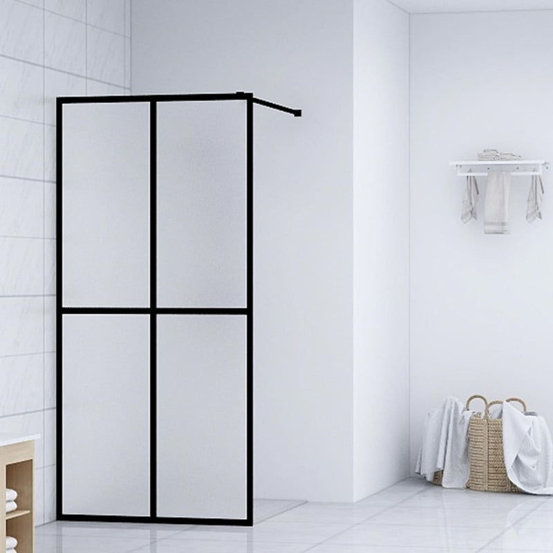 Load image into Gallery viewer, Vidaxl inloopdouchewand 100x195 cm mat gehard glas
