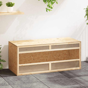 Vidaxl terrarium 120x50x50 cm bewerkt hout