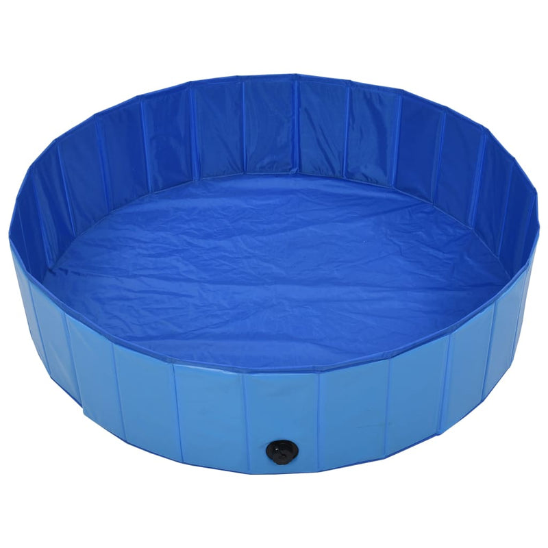 Load image into Gallery viewer, Vidaxl hondenzwembad inklapbaar 120x30 cm pvc blauw
