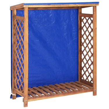 Vidaxl haardhoutopslag 105x38x115 cm massief acaciahout