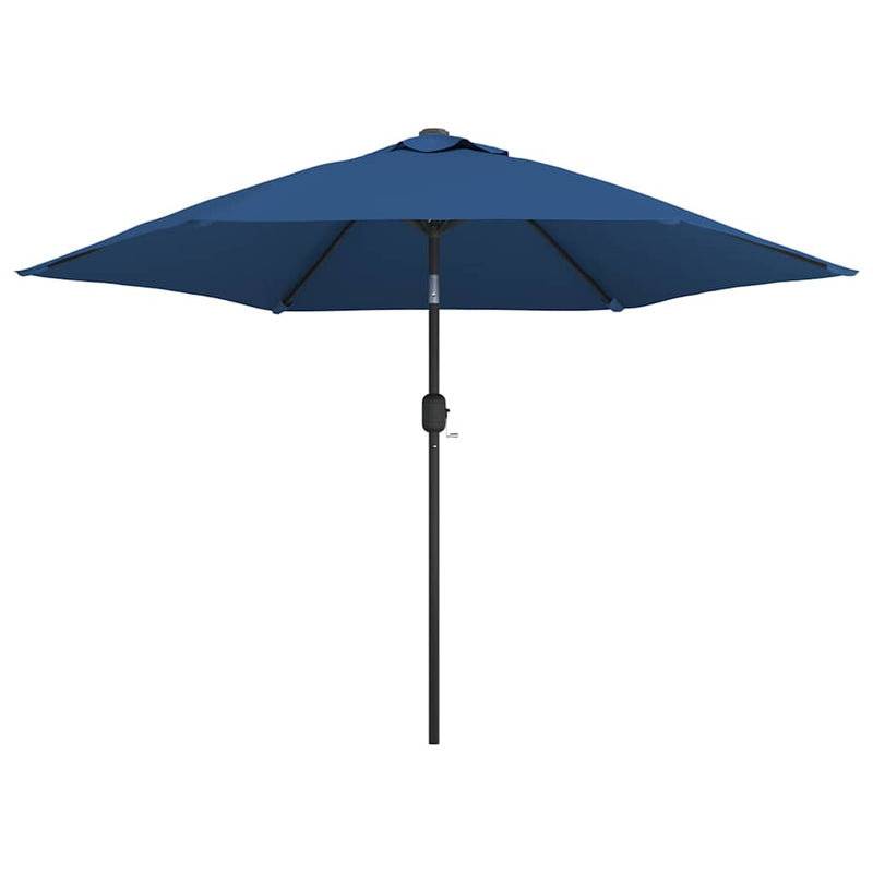 Load image into Gallery viewer, Vidaxl parasol met metalen paal 300 cm blauw
