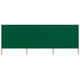 Vidaxl windscherm 3-panelen 400x160 cm stof groen