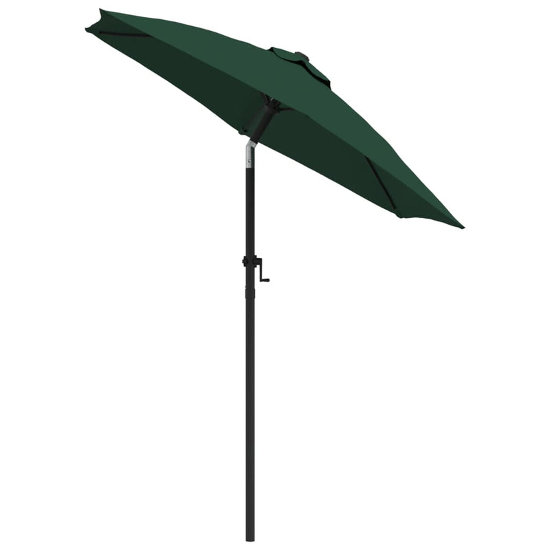 Load image into Gallery viewer, Vidaxl parasol 200x224 cm aluminium groen
