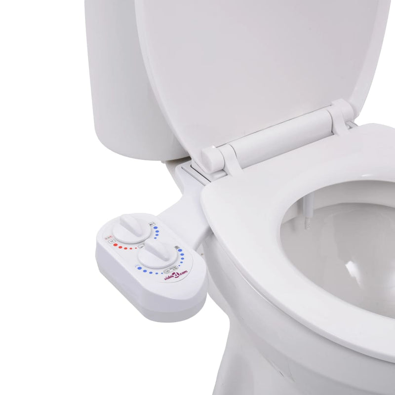 Load image into Gallery viewer, Vidaxl bidetaansluiting voor toiletbril warm koud water enkel mondstuk
