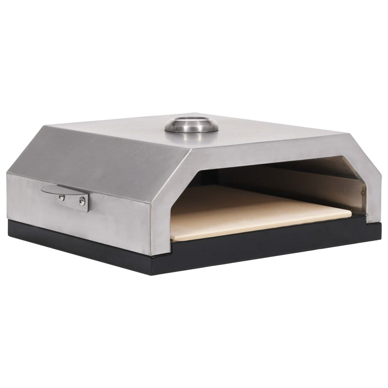 Load image into Gallery viewer, Vidaxl pizzaoven met keramische steen voor gas- houtskoolbarbecue
