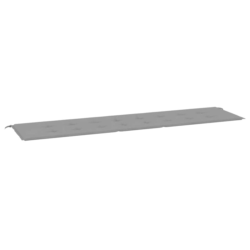 Load image into Gallery viewer, Vidaxl tuinbankkussen 200x50x4 cm oxford stof grijs
