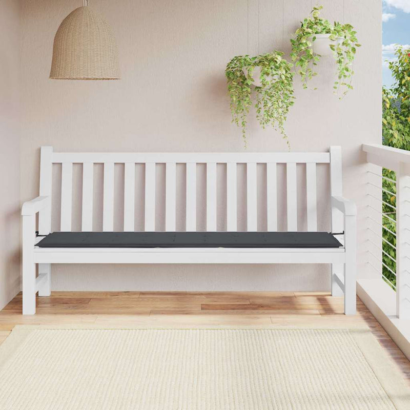 Load image into Gallery viewer, Vidaxl tuinbankkussen 200x50x4 cm oxford stof zwart
