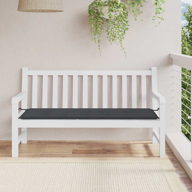 Load image into Gallery viewer, Vidaxl tuinbankkussen 150x50x4 cm oxford stof zwart
