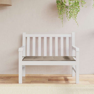 Vidaxl tuinbankkussen 100x50x4 cm oxford stof taupe