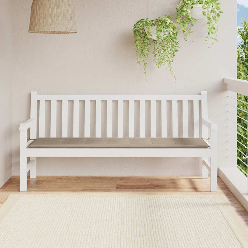 Load image into Gallery viewer, Vidaxl tuinbankkussen 180x50x4 cm oxford stof taupe
