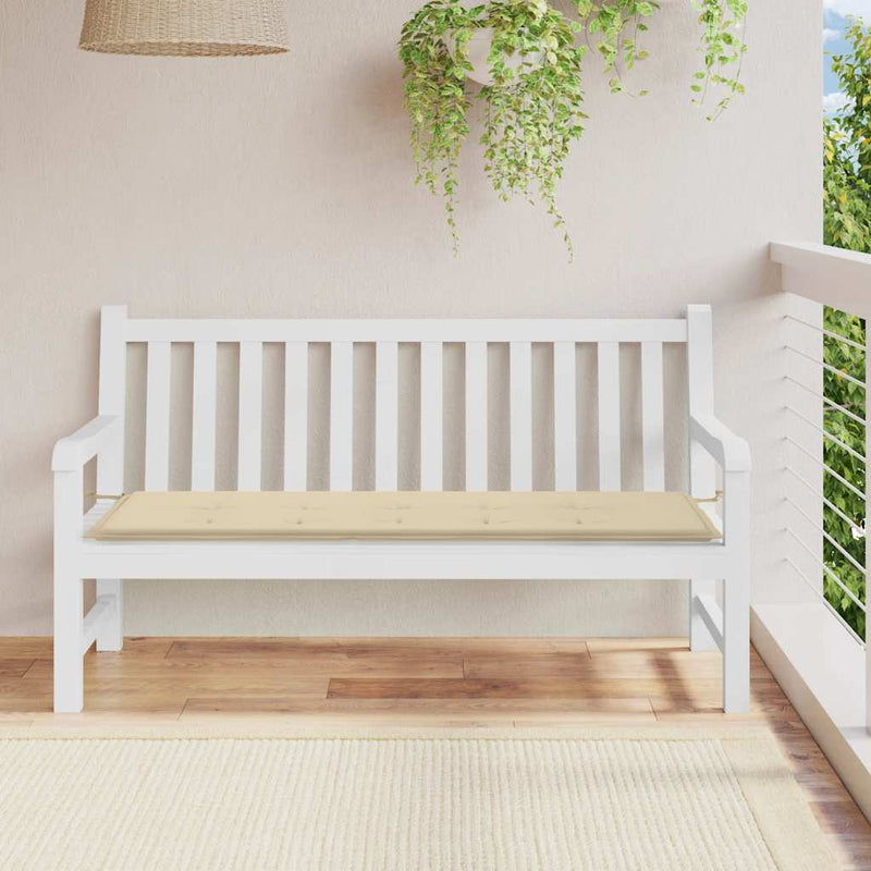 Load image into Gallery viewer, Vidaxl tuinbankkussen 150x50x2 cm oxford stof beige

