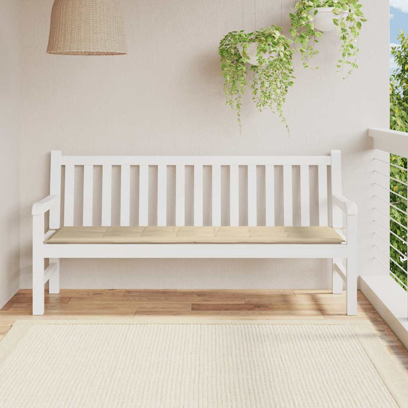 Load image into Gallery viewer, Vidaxl tuinbankkussen 180x50x3 cm oxford stof beige
