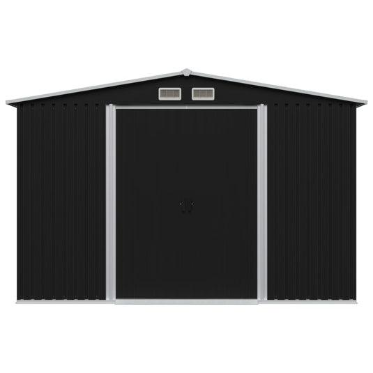 VidaXL Tuinberging 257x205x178 cm staal antraciet