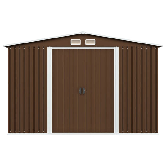 VidaXL Tuinberging 257x205x178 cm staal bruin