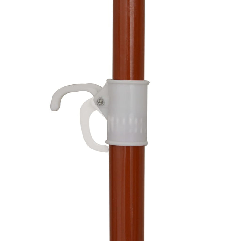 Afbeelding laden in galerijviewer, Vidaxl parasol met stalen paal 180 cm antracietkleurig
