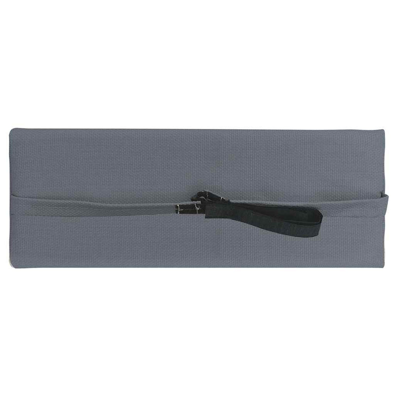 Load image into Gallery viewer, Vidaxl hoofdsteun voor ligstoel 40x7,5x15 cm textileen grijs
