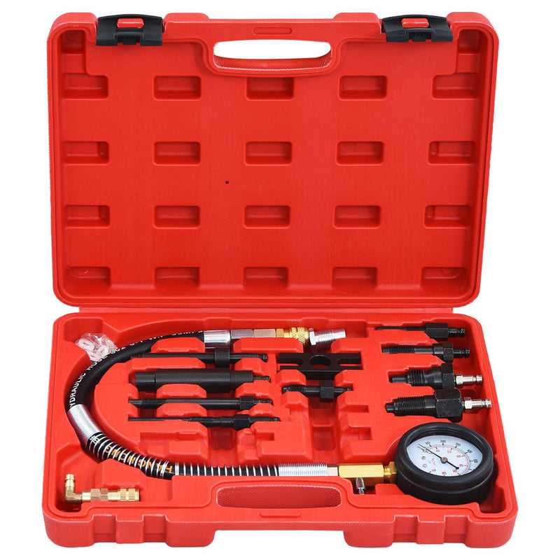 Load image into Gallery viewer, Vidaxl 12-delige compressiemetertestset diesel
