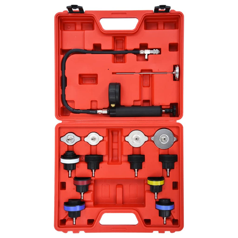 Load image into Gallery viewer, Vidaxl 14-delige koelsysteem- en radiateurdruktesterset
