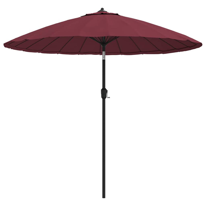 Load image into Gallery viewer, Vidaxl parasol met aluminium paal 250 cm bordeauxrood
