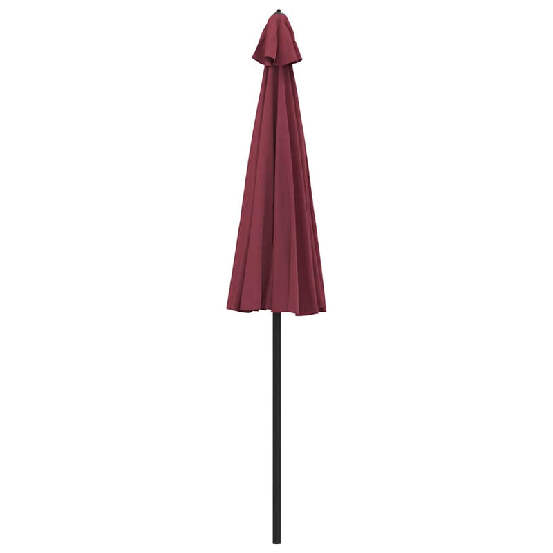 Load image into Gallery viewer, Vidaxl parasol met aluminium paal 250 cm bordeauxrood
