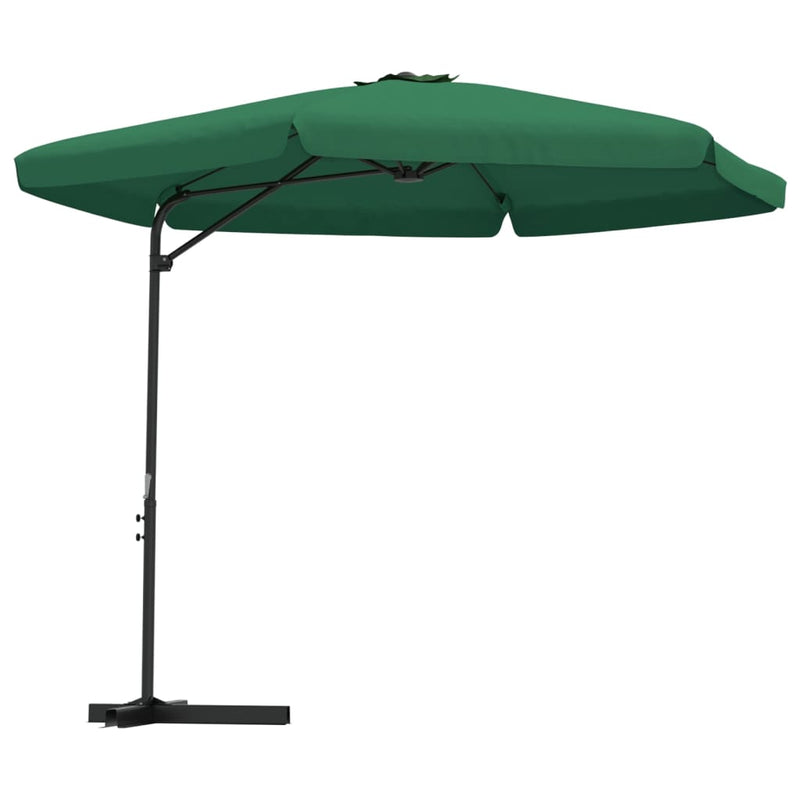Load image into Gallery viewer, Vidaxl parasol met stalen paal 300 cm groen

